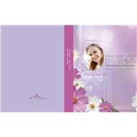 Pastel Daisy Large Simplicity Register Book