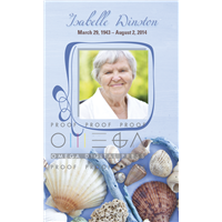 Seashells Prayer Card