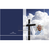 Heavenly Cross Large Simplicity Register Book