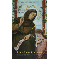 Saint Anne Prayer Card