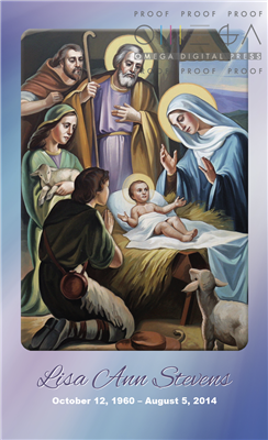 Nativity 1 Prayer Card
