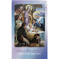 Nativity 1 Prayer Card
