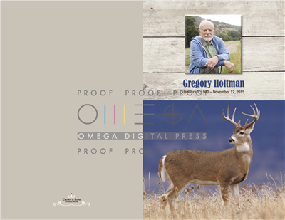 Deer Hunting Program Prayer Card Package