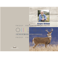 Deer Hunting Program Prayer Card Package