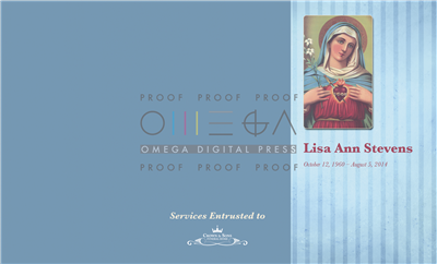 Immaculate Heart of Mary Trifold Program
