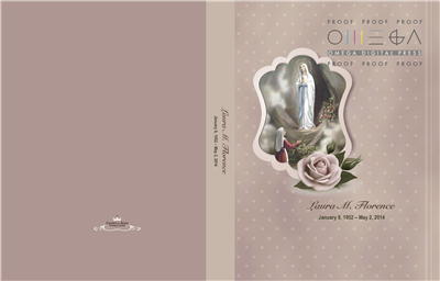 Our Lady of Lourdes Standard Simplicity Register Book