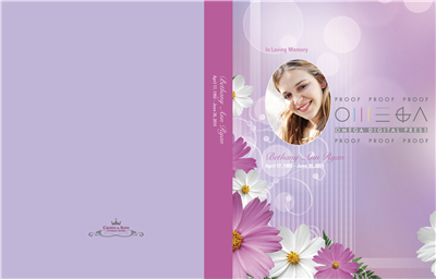 Pastel Daisy Standard Simplicity Register Book
