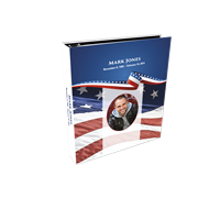 Stars and Stripes Standard Simplicity Register Book