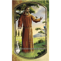 Saint Francis Prayer Card