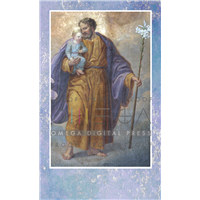 Saint Joseph Prayer Card