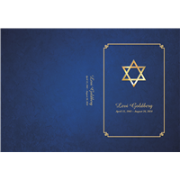 Blue Star of David Register Book Package
