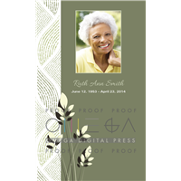 Olive Leaves Prayer Card