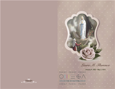 Our Lady of Lourdes Program Prayer Card Package